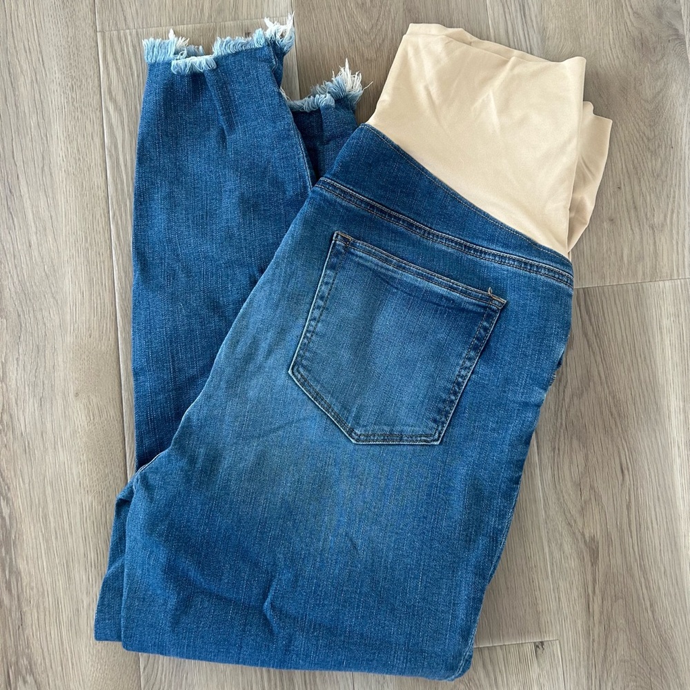 LOFT Blue Straight Leg Jeans